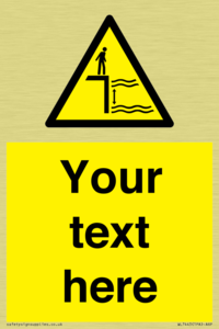 Custom Warning variable water depth